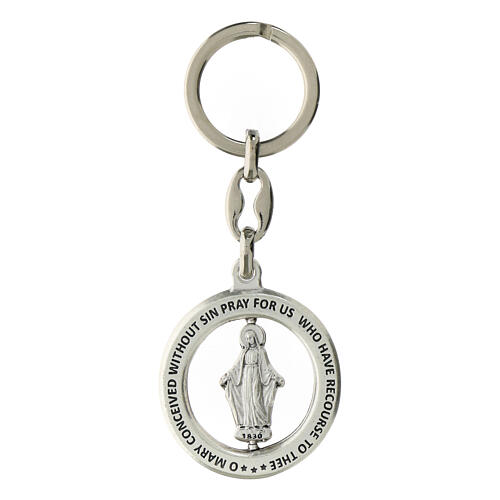 Swinging key ring, Our Lady of the Miraculous Medal 1