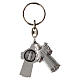 Porte-clé Saint Benoît en zamak 9 cm s3