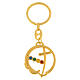 Chaveiro 4 cm Jubileu dourado cruz âncora Endless s1