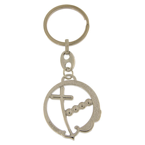 Jubilee anchor cross keyring metal 3 cm, Endless 2