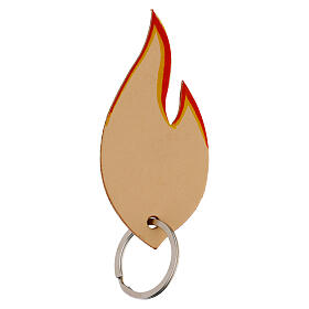 Confirmation key ring, flame of the Holy Spirit