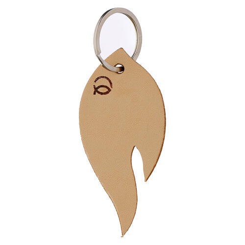 Confirmation key ring, flame of the Holy Spirit 2