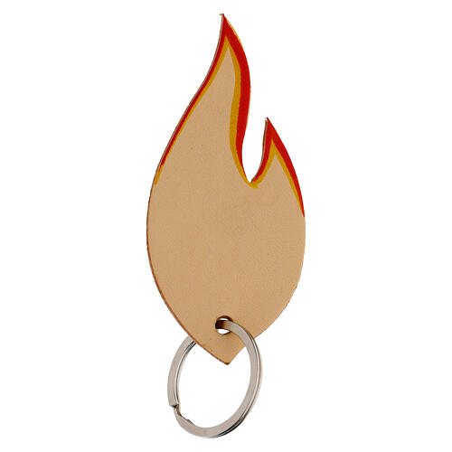 Porte-clés Confirmation flamme Saint-Esprit 1