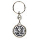 Carlo Acutis Keychain in Silver Zamak, 30 mm s2