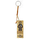 St Francis of Assisi Keychain and Smartphone Stand, 3x8 cm s1