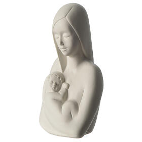 Skulptur aus Porzellan Mutterschaft von Francesco Pinton, 22 cm