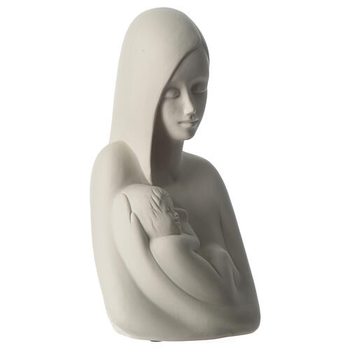 Skulptur aus Porzellan Mutterschaft von Francesco Pinton, 22 cm 3