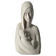 Skulptur aus Porzellan Mutterschaft von Francesco Pinton, 22 cm s1