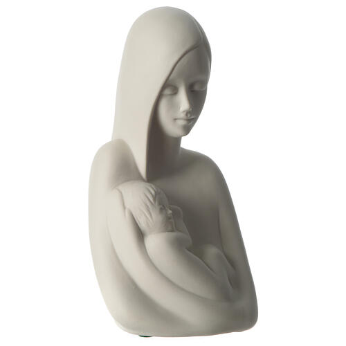 Skulptur aus Porzellan Mutterschaft von Francesco Pinton, 18 cm 3