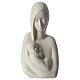 Skulptur aus Porzellan Mutterschaft von Francesco Pinton, 18 cm s1