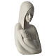 Skulptur aus Porzellan Mutterschaft von Francesco Pinton, 18 cm s3