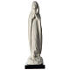Skulptur aus Porzellan Erscheinung der Mutter Gottes in Lourdes von Francesco Pinto, 33 cm s1
