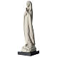 Porcelain stylized Our Lady of Lourdes statue 13 inches Pinton s2