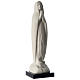 Porcelain stylized Our Lady of Lourdes statue 13 inches Pinton s3