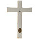 Krucyfiks Chrystus w tunice 25 cm porcelana biała krzyż złoty Pinton s4