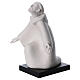 Skulptur aus Porzellan Papst Franziskus von Francesco Pinton, 24 cm s2