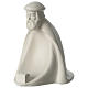 Roi Mage en adoration porcelaine pour crèche 55 cm Francesco Pinton s3