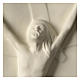 Christ rising high relief in porcelain 44x19 cm Francesco Pinton s2