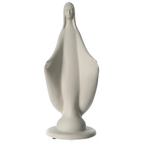 Madonna mani aperte porcellana 29 cm Pinton