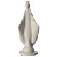Our Lady with open arms in porcelain 29 cm, by Francesco Pinton s1