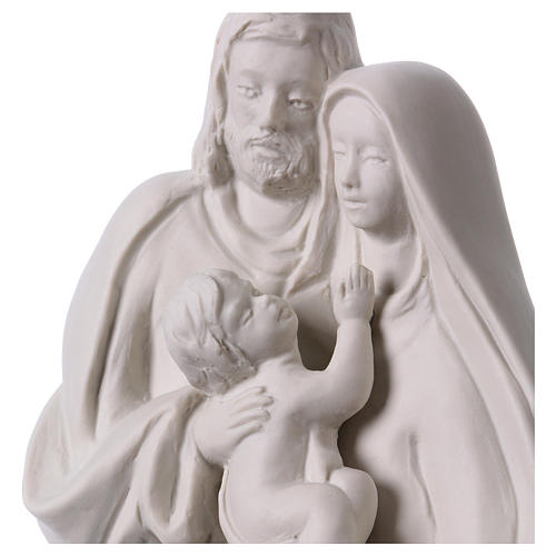 Holy Family in white porcelain 19 cm 2