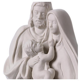 Sainte Famille buste en porcelaine 19 cm