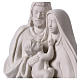 Sacra Famiglia Busto in porcellana 19 cm s2
