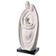 Statue de la Sainte Famille buste en porcelaine 37 cm s3