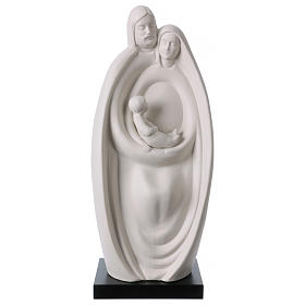Statua della Sacra Famiglia in porcellana 37 cm