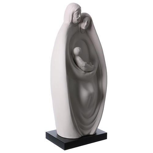 Holy Family statue in white porcelain 14 in 4