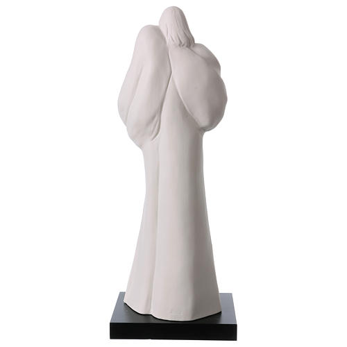 Standing Holy Family statue in white porcelain 14 in 5