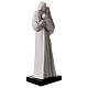 Standing Holy Family statue in white porcelain 12 in s4