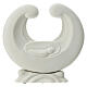 Figur aus weißem Porzellan Heilige Familie, 20 cm s1