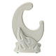 Maternité stylisée porcelaine blanche 15 cm s4
