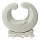 Imagem porcelana branca Sagrada Família 15 cm s1