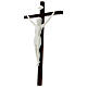 Kruzifix aus Holz und Porzellan 35 cm s3