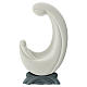 Porcelain Maternity statue with grey base 10 in s1
