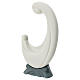 Porcelain Maternity statue with grey base 10 in s2