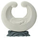 Sagrada Família estilizada porcelana base cinzenta 20 cm s1