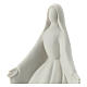 Virgin with open arms, 16 cm, white porcelain s2