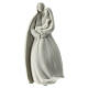 Sagrada Família imagem porcelana branca 16 cm s1