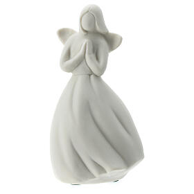 Engel aus weißem Porzellan, 14 cm