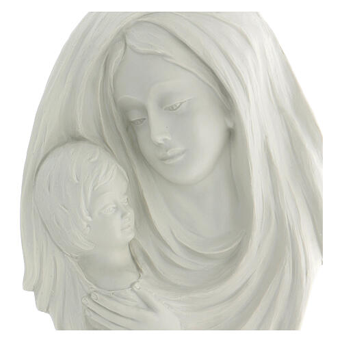 Flachrelief, Muttergottes mit dem Kind, 35 cm 2