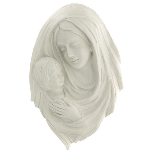 Flachrelief, Muttergottes mit dem Kind, 40 cm 1