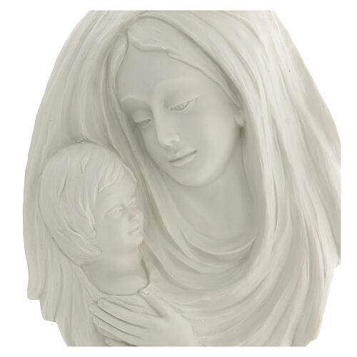 Flachrelief, Muttergottes mit dem Kind, 40 cm 2