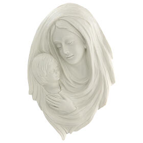Bassorilievo Madonna con bimbo 40 cm