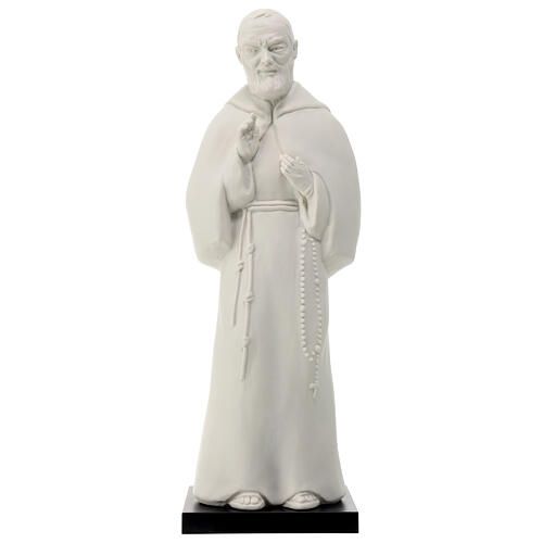 Statue porcelaine Saint Pio 30 cm 1