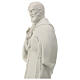 Statue porcelaine Saint Pio 30 cm s4