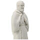 Statue porcelaine Saint Pio 30 cm s5