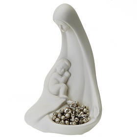 Vierge bénitier ou porte chapelet Pinton 16-19 cm s4